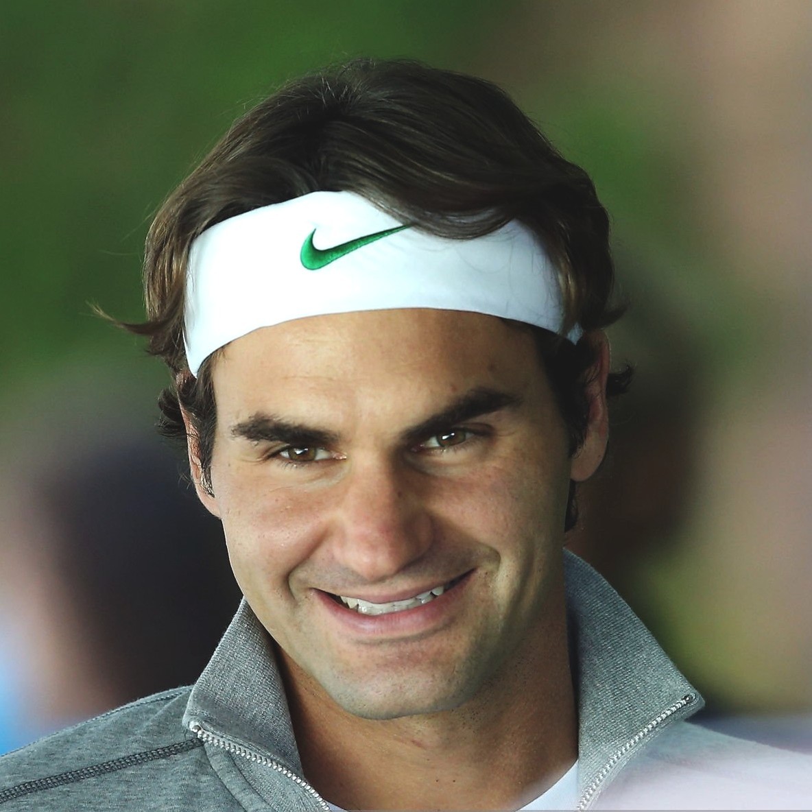 norinchi_df's tweet photo. Roger Federer #smilerer #Wimbledon 💚💜 https://t.co/6E3fVO7IQM