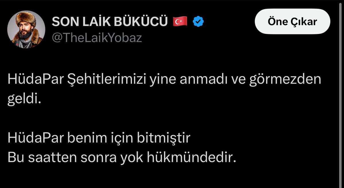 Askere şehit demeyi bile çok gören HüdaPar için geçmişte beni linçlemiştiniz.

Bunları tanıyın. İran’da biri ölse şehit yazarlar bize gelince vefat derler. 

Bunlar böyle.