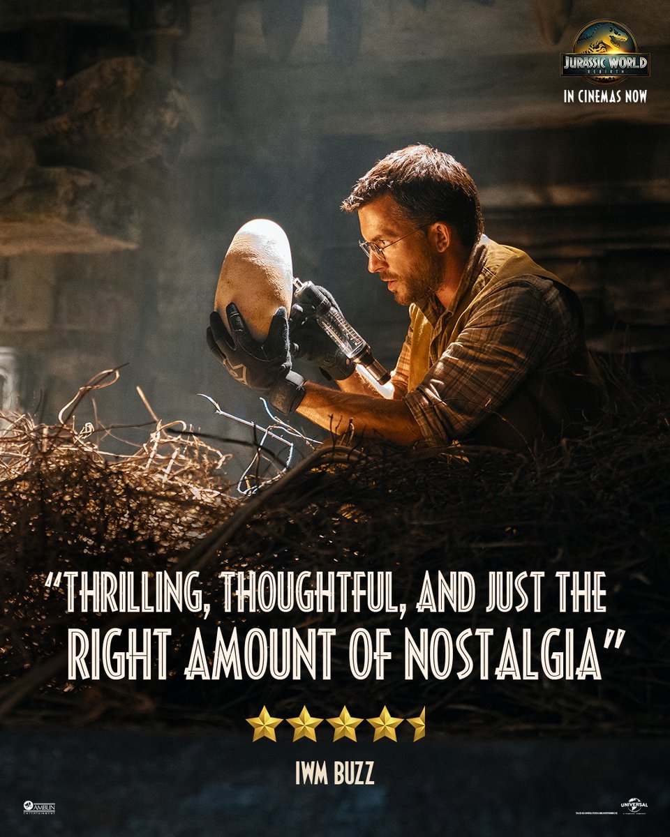 It’s nostalgic, it’s action-packed, it’s a must-watch. 🙌🏻 Book your tickets now at the box office and online.
#JurassicWorldRebirth #lakshmidevi #hosur