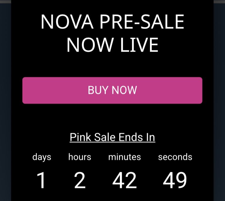 ZackFromSubway.Eth (@zackfromsubway) on Twitter photo GOOD MORNING, DEGENS & BUILDERS WAKE UP. ITβS GO TIME. βοΈ 
This is NOT a drill. This is THE FINAL DAY of the #NovaChain Presale
Weβre TRENDING #4 on PinkSale and heading for #1 π
The clock is ticking. The window is closing. The future is calling. β³π₯
β‘ Powered by ZK-Rollups GOOD MORNING, DEGENS & BUILDERS WAKE UP. ITβS GO TIME. βοΈ 
This is NOT a drill. This is THE FINAL DAY of the #NovaChain Presale
Weβre TRENDING #4 on PinkSale and heading for #1 π
The clock is ticking. The window is closing. The future is calling. β³π₯
β‘ Powered by ZK-Rollups