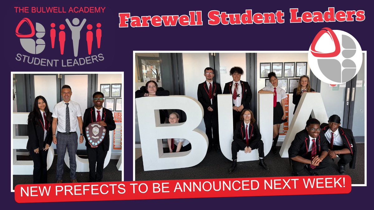 As we say goodbye to this year's Student Leaders and thank them for being the voice of our student community, the recruitment process for next year's prefects team is well underway. The final selection  and voting takes place this week. Next week we say hello to your new Student