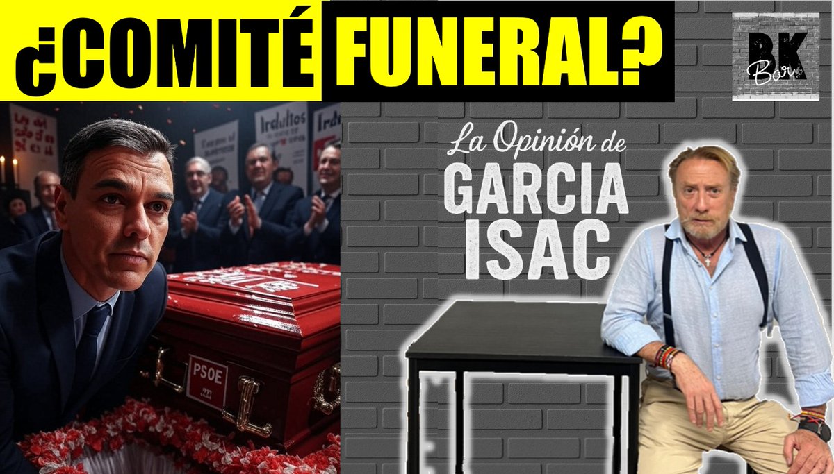 Bunker Bar (@barbunker99632) on Twitter photo 🚨HOY EN EL BUNKER BAR
A LAS 20H00
🎬¿COMITÉ FUNERAL?
✅JAVIER GARCÍA ISAC
<a href="/Javiergaciaisac/">Javier García Isac</a>
📹👇
youtu.be/oydT-OpdSqY 🚨HOY EN EL BUNKER BAR
A LAS 20H00
🎬¿COMITÉ FUNERAL?
✅JAVIER GARCÍA ISAC
<a href="/Javiergaciaisac/">Javier García Isac</a>
📹👇
youtu.be/oydT-OpdSqY