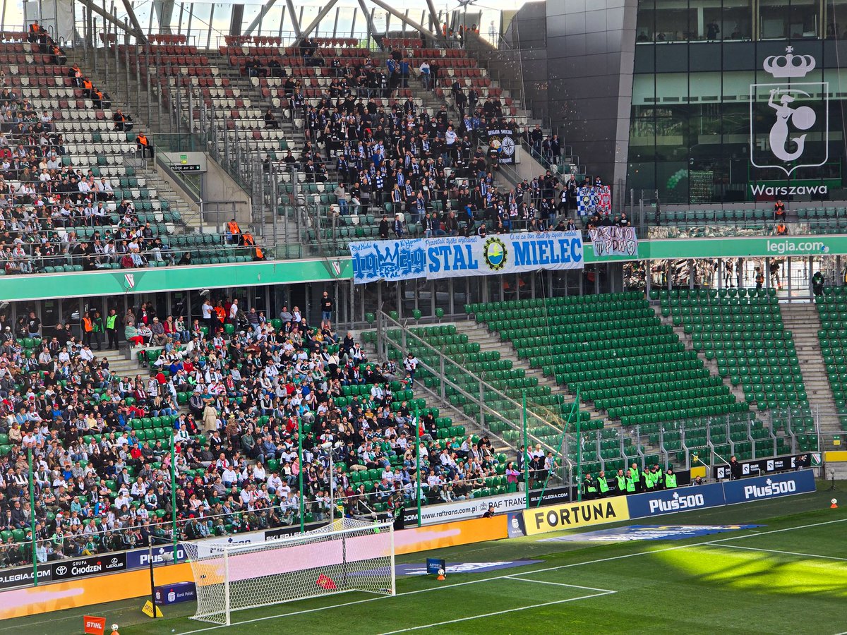 24.5.2025
Legia Warszawa 2-2 Stal Mielec
Ekstraklasa🇵🇱⚽️ #LEGSTM 

Totally forgot make post about the match because not much happened on field or stands expect 4 random goals. Disappointing domestic league season for Legia who struggled against already relegated Stal Mielec side.