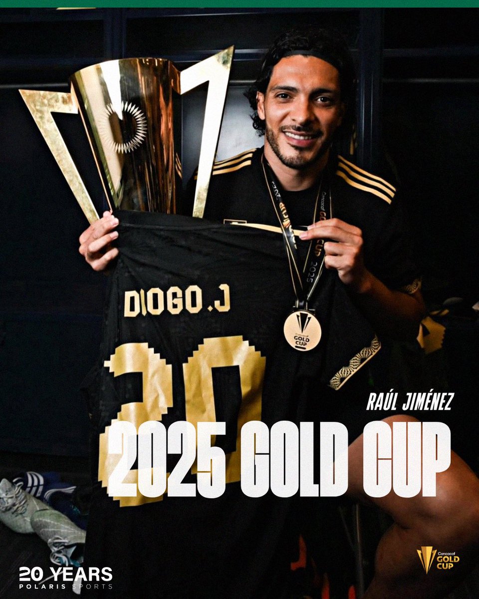 Polaris Sports (@polarissports) on Twitter photo ๐ 2025 Gold Cup Winner ๐
<a href="/Raul_Jimenez9/">Raรบl Jimรฉnez</a> lifted the 2025 Gold Cup, earned Player of the Match more times than we can count, and dedicated his goal to Diogo Jota. Legend. โค๏ธโ๐ฅ ๐ 2025 Gold Cup Winner ๐
<a href="/Raul_Jimenez9/">Raรบl Jimรฉnez</a> lifted the 2025 Gold Cup, earned Player of the Match more times than we can count, and dedicated his goal to Diogo Jota. Legend. โค๏ธโ๐ฅ