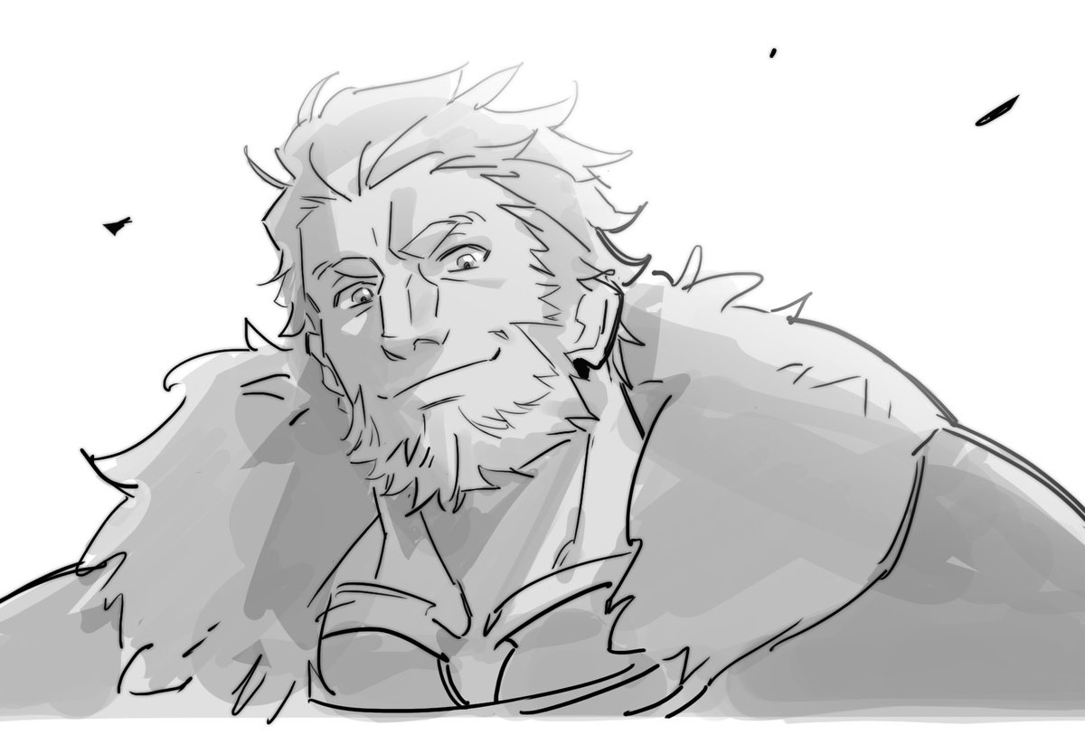 왕님 픽업기간이 돌아왔다메요..?이스칸달 오늘부터 매일 하나씩 그린다.제발 내게로 와줘...🥲🥲