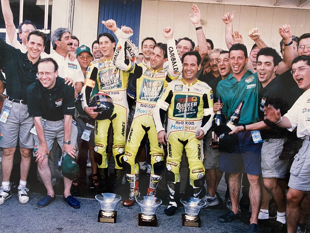 Ricard Jové (@ricardjove) on Twitter photo Entre estas 2 fotos de las 24h del <a href="/Circuitcat_es/">Circuit de Barcelona-Catalunya</a> han pasado 28 años! A izquierda el equipo <a href="/CatalaRacing/">Català Racing</a> segundos ayer. A la derecha cuando gané en 1997 la prueba junto a C. Cardus y R. Xaus. Orgulloso de mi pupilo <a href="/XaviArtigas43/">Xavi Artigas</a> que ayer hizo un carrerón épico en su debut. Entre estas 2 fotos de las 24h del <a href="/Circuitcat_es/">Circuit de Barcelona-Catalunya</a> han pasado 28 años! A izquierda el equipo <a href="/CatalaRacing/">Català Racing</a> segundos ayer. A la derecha cuando gané en 1997 la prueba junto a C. Cardus y R. Xaus. Orgulloso de mi pupilo <a href="/XaviArtigas43/">Xavi Artigas</a> que ayer hizo un carrerón épico en su debut.
