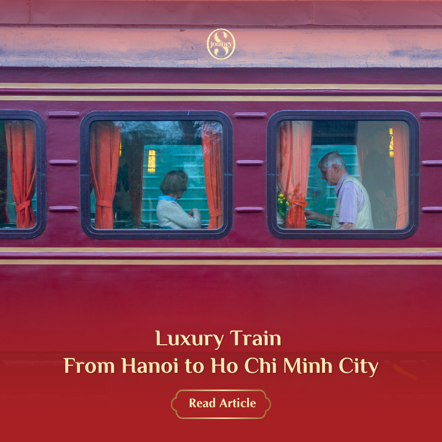 SJourneyExpress's tweet photo. Luxury Train From Hanoi to Ho Chi Minh City
See Vietnam from a new perspective with SJourney—a luxury train ride from Hanoi to Ho Chi Minh City. Read more: https://t.co/3T99ZWxaXL
#SJourney #LuxuryTrain #VietnamByRail https://t.co/rvvfAoDnoX