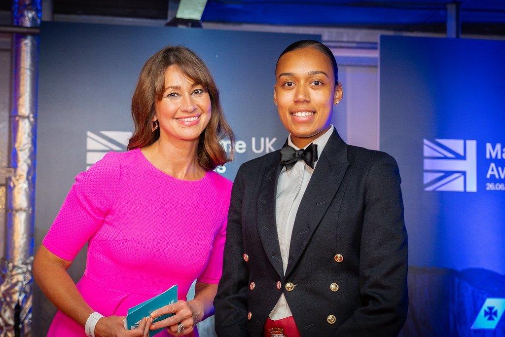 RFAHeadquarters's tweet image. Congratulations to Third Officer Systems Engineering, Shannon Billy, who was nominated at the recent @nautilusint Bevis Minter Awards ceremony. Shannon was also a former finalist of the 2024 Apprentice/Cadet at the Maritme UK Solent Awards. Well done π