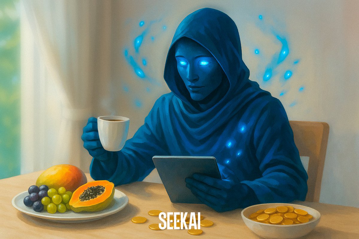 Good morning SEEKERS.
Knowledge is power — stay ahead of 90% of traders with precise data on new tokens using $SEEKAI. Trade smarter.

Come to SEEKAI - Genesis Circle
🎫= 3M $SEEKAI.

CA: 6NWctRoMdzNjEwNqHmQv5b1nEi5XURek63wDdrawsBLV

Believe: believe.app/coin/6NWctRoMd…