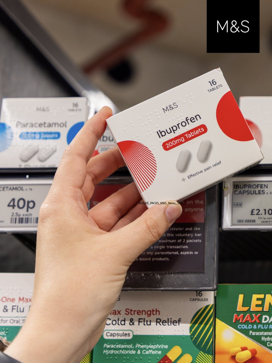MandSnews's tweet image. We're making the weekly shop easier – and better value – for families.
🛒 Our Bigger Pack, Better Value range has grown by a third – now with over 100 family-sized essentials
💊 We’ve launched our first own-brand family medicines, covering everything from paracetamol to allergy…