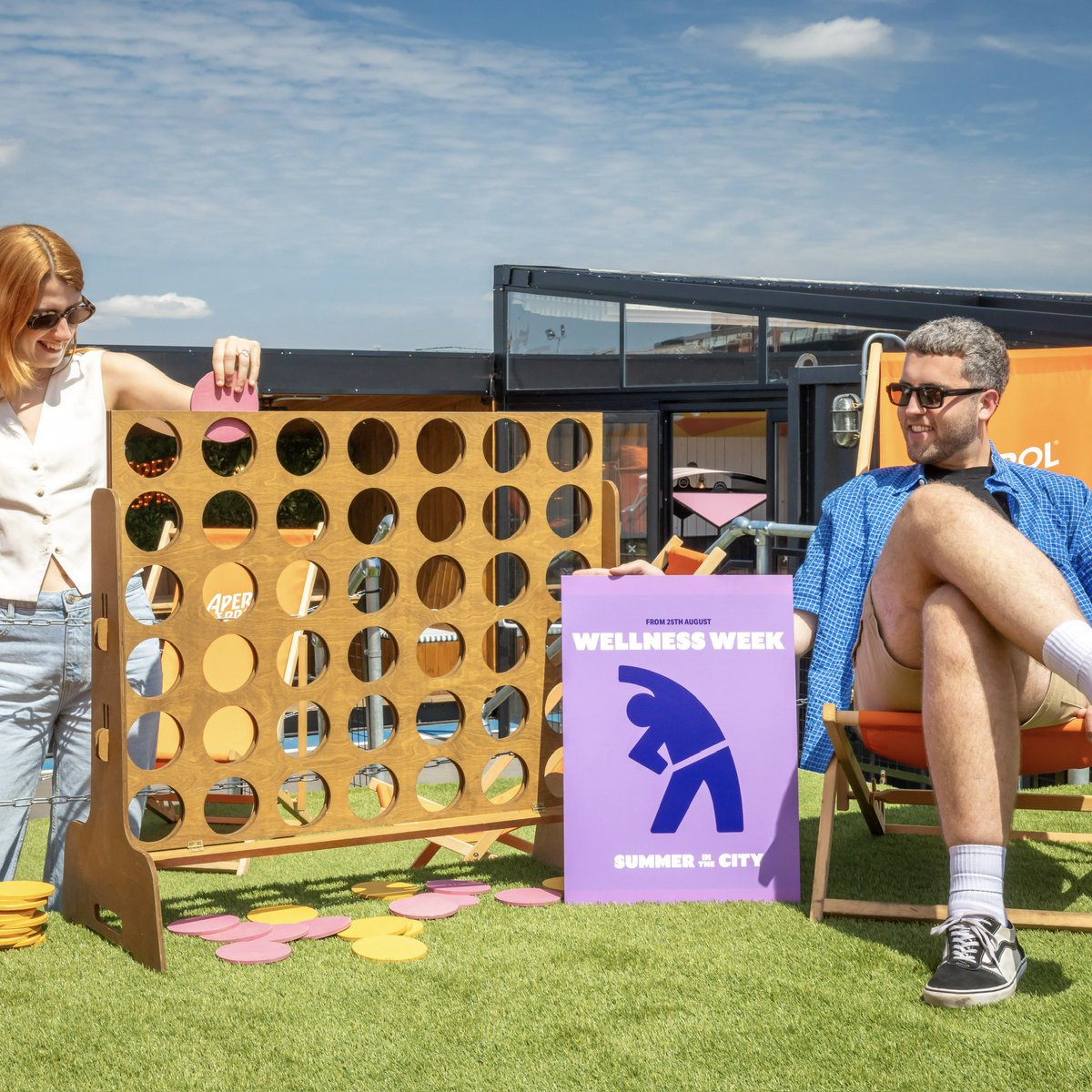 ChesterBID's tweet image. ICYMI: SUMMER IN THE CITY ☀️🎟️
From 28 July – 31 August, enjoy five themed weeks of completely FREE fun for all the family – from free rooftop yoga to river cruises, cinema screenings and even magic golf!
👉 bit.ly/CB-SummerInThe…
#SummerInTheCity #Summer #Chester #Cheshire