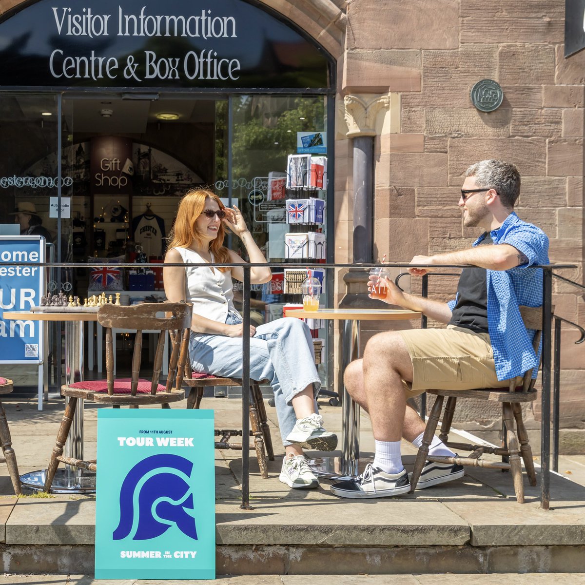 ChesterBID's tweet image. ICYMI: SUMMER IN THE CITY ☀️🎟️
From 28 July – 31 August, enjoy five themed weeks of completely FREE fun for all the family – from free rooftop yoga to river cruises, cinema screenings and even magic golf!
👉 bit.ly/CB-SummerInThe…
#SummerInTheCity #Summer #Chester #Cheshire