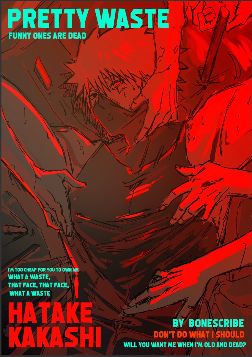 UncleXiaohan's tweet image. 画了。
听《Pretty Waste》来的感觉
超级推荐这个组合
#Hatake #kakashihatake