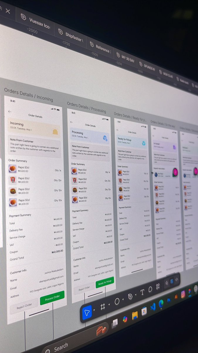 kesh_uiux's tweet photo. It’s Monday… and I designed a whole mobile app over the weekend. Crazy.

#UIDesign #ProductDesign #UXDesign #AppDesign #MobileDesign #UXUI #DesignLife #DesignSprint #FigmaDesign #UserExperience #UserInterface #DesignThinking https://t.co/uZ2oJkYTp8