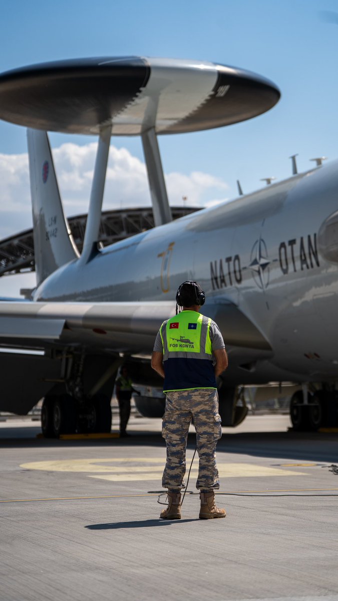 NATOAWACS's tweet image. SITREP – Week 27
▸ eVA in 🇵🇱 & 🇷🇴
▸ AM in 🇵🇱 🇷🇴 & 🇪🇸
▸ TAM in 🇹🇷
▸ Exercise in 🇹🇷 (Anatolian Eagle 25)
▸ Sorties from 🇩🇪 🇹🇷
NATO AWACS recently wrapped up Exercise Anatolian Eagle 25, highlighting NATO’s strength and commitment to deterrence.
#NATOAWACS