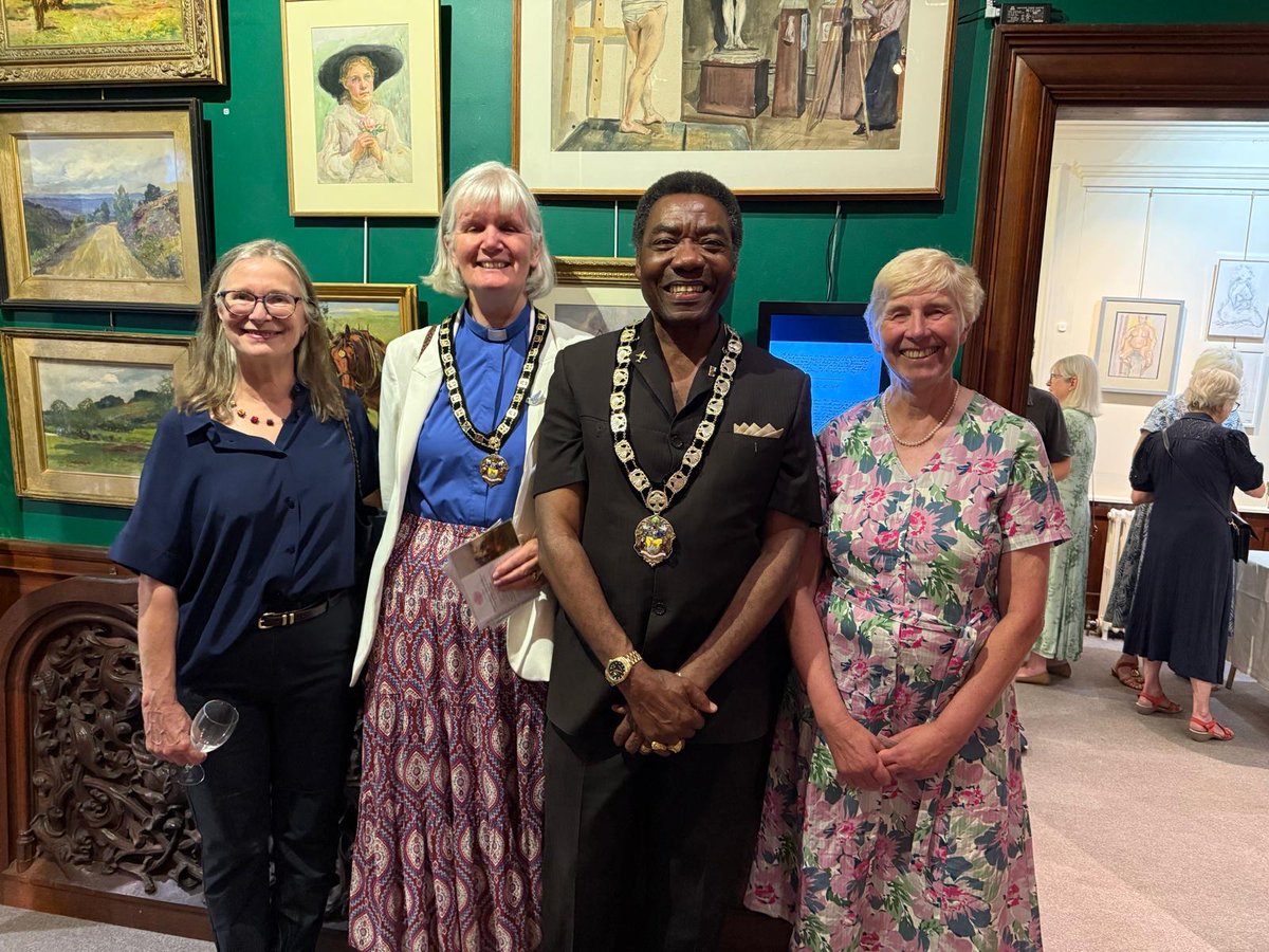 A wonderful time last Friday evening at Bushey Museum &amp; Art Gallery at the Private View of The Summer Exhibition . Such an incredible exhibition - well worth a visit.