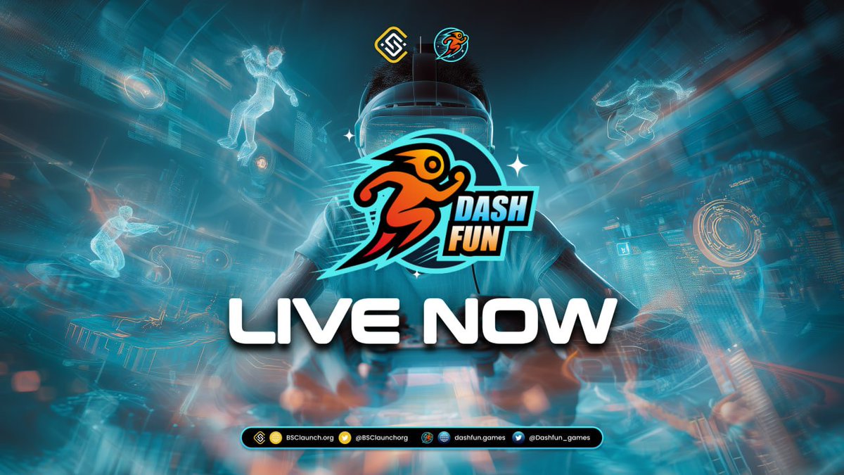 💎 DashFun IDO IS NOW LIVE 💎

<a href="/Dashfun_games/">DashFun</a>  IDO pool is now officially accessible to all individuals wishing to participate. The pool will remain active until sold out, and each wallet can contribute a maximum of 1000 USDT.

🌟 Ranked pool:  app.bsclaunch.org/pool/686b7b210…
🌟