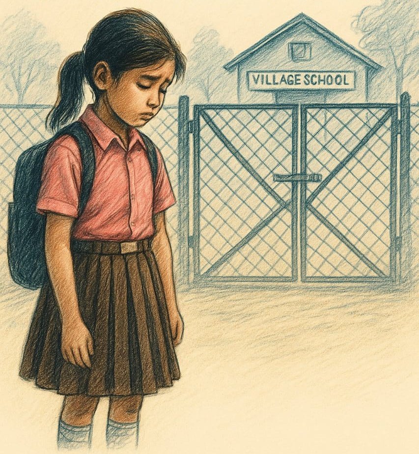 मर्ज़र याचिका डिसमिस 

◾सरकार v/s बच्चों की लड़ाई में सरकार जीत गई !

प्राथमिक विद्यालय मर्ज़ होगे✔️

#SaveSchool
#justiceForSchoolChidren