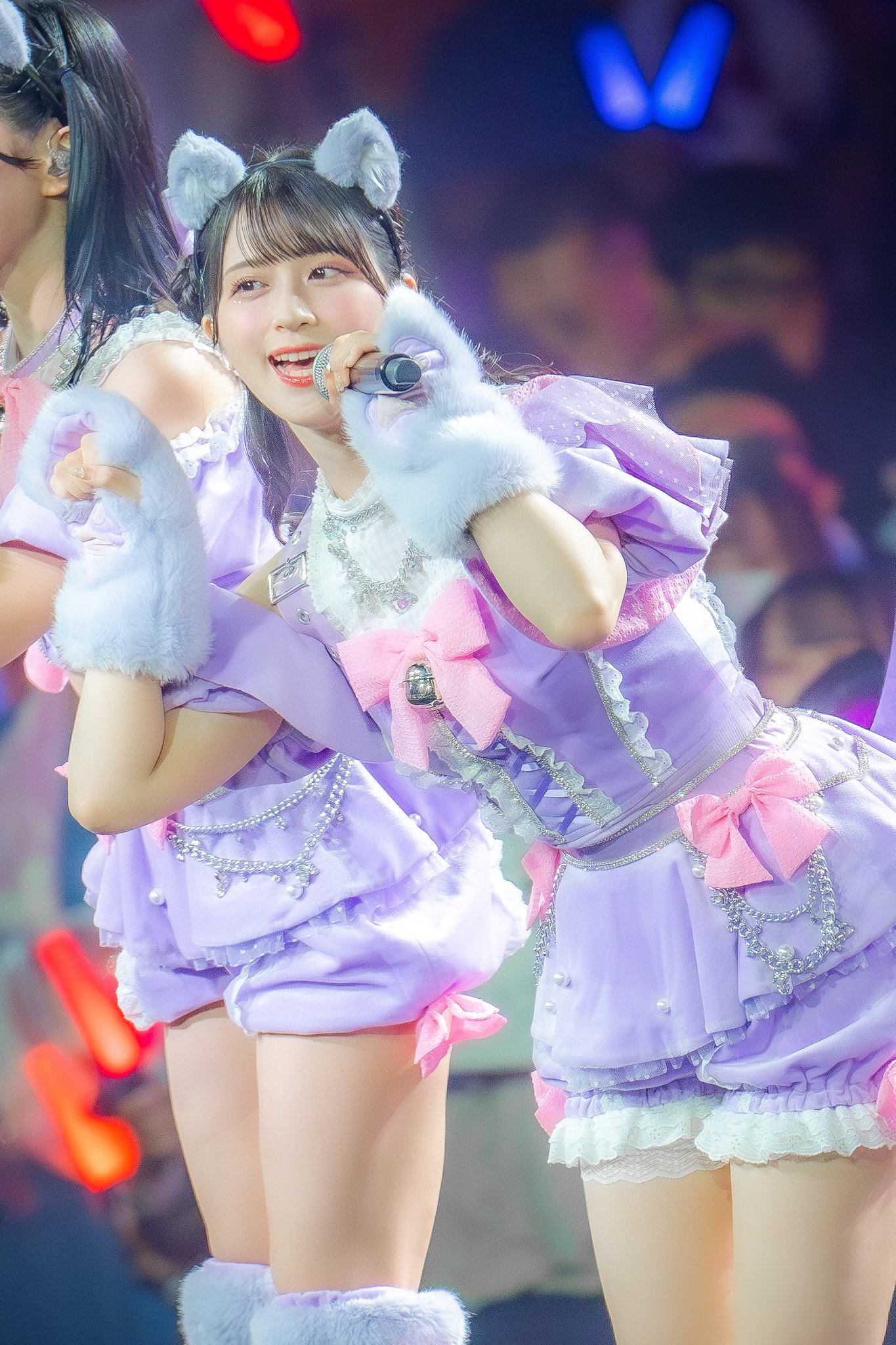 よ*ぎ様 佐々木舞香 猫衣装 ビック生写真 直筆 佐々木舞香 生写真 猫衣装 7周年コンサート イコラブ 1枚難アリ