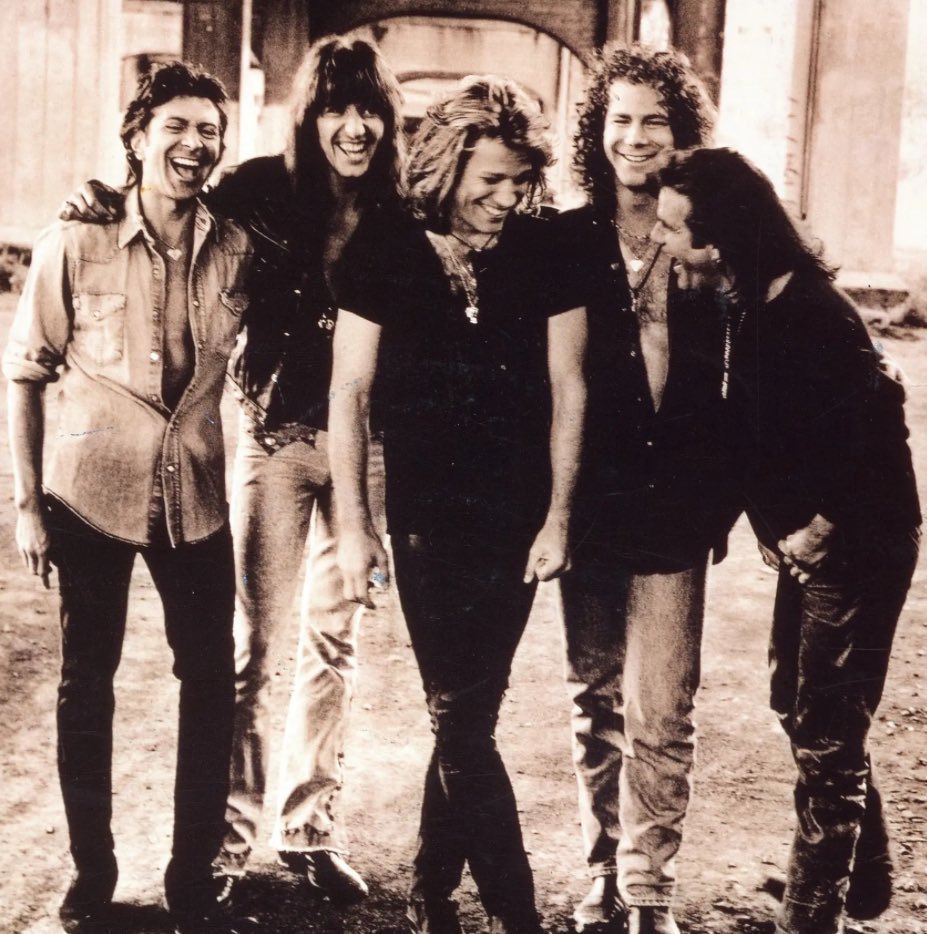 The first time I heard the music
I thought it was my own
I could feel it in my heartbeat
I could feel it in my bones

#BonJovi