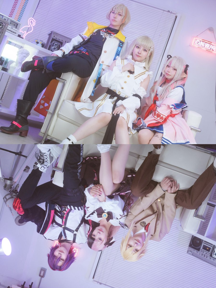 Cosplay
🌈🕒.vsp!

🍝🍷.💐.🍼⊹ ࣪˖ ┈┈ ˖ ࣪⊹　　　　
　　　Pink Brain   
                              VS
                                    花鳥牛月
　　　　　　　˖ ࣪⊹ ┈┈⊹ ࣪˖🌙.🍫💘.♦️☕️

#速達ヤッチーと愉快なピン牛併せ