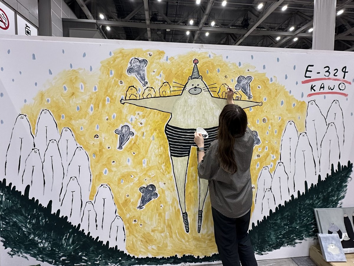 #デザフェス61 壁画ツアー