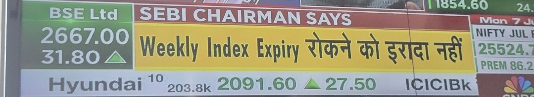 Ronak_Unadkat's tweet image. Thank God.
I hope it will never become a reality to stop weekly expiry.