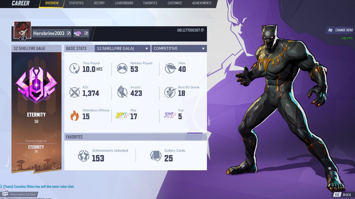 3 meses sin jugar y meo a wns q le meten 500hrs a la season nekta un saludo