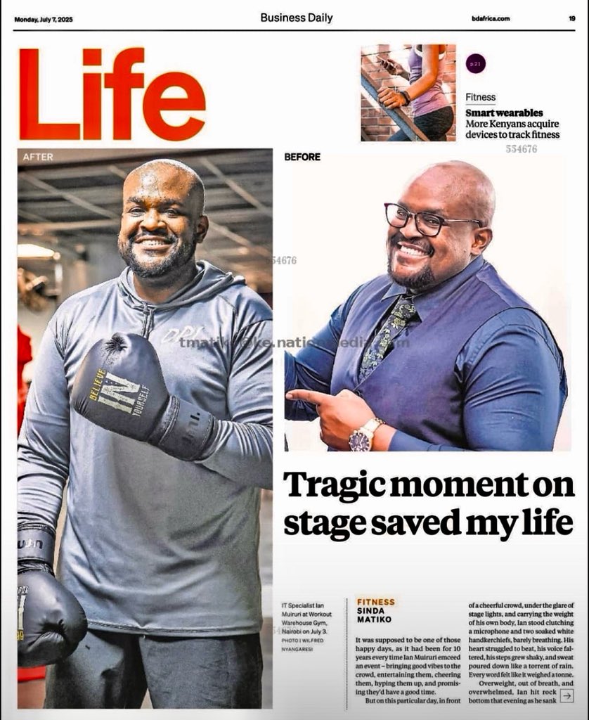 Thank you <a href="/BD_Africa/">BusinessDaily</a> for the Monday 7/7/2025 feature.

<a href="/sindamatiko/">𝐒𝐢𝐧𝐝𝐚 𝐌𝐚𝐭𝐢𝐤𝐨🇰🇪</a> ✅✅

Health is wealth.