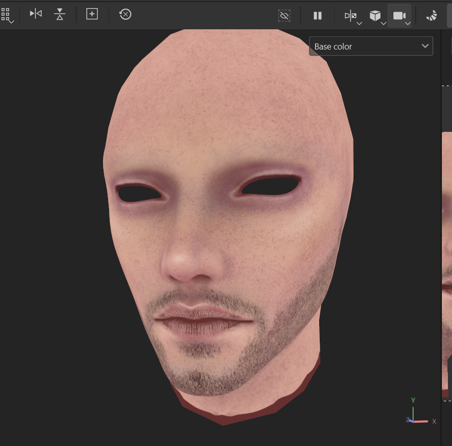 We are getting a lot better in terms of painting and hand-crafting stuff! We took some notes from our community and decided to make little updates for Abel before continuing with the next guy.
Updates:
Textures with better painting techniques, hand painted beard option, asym,