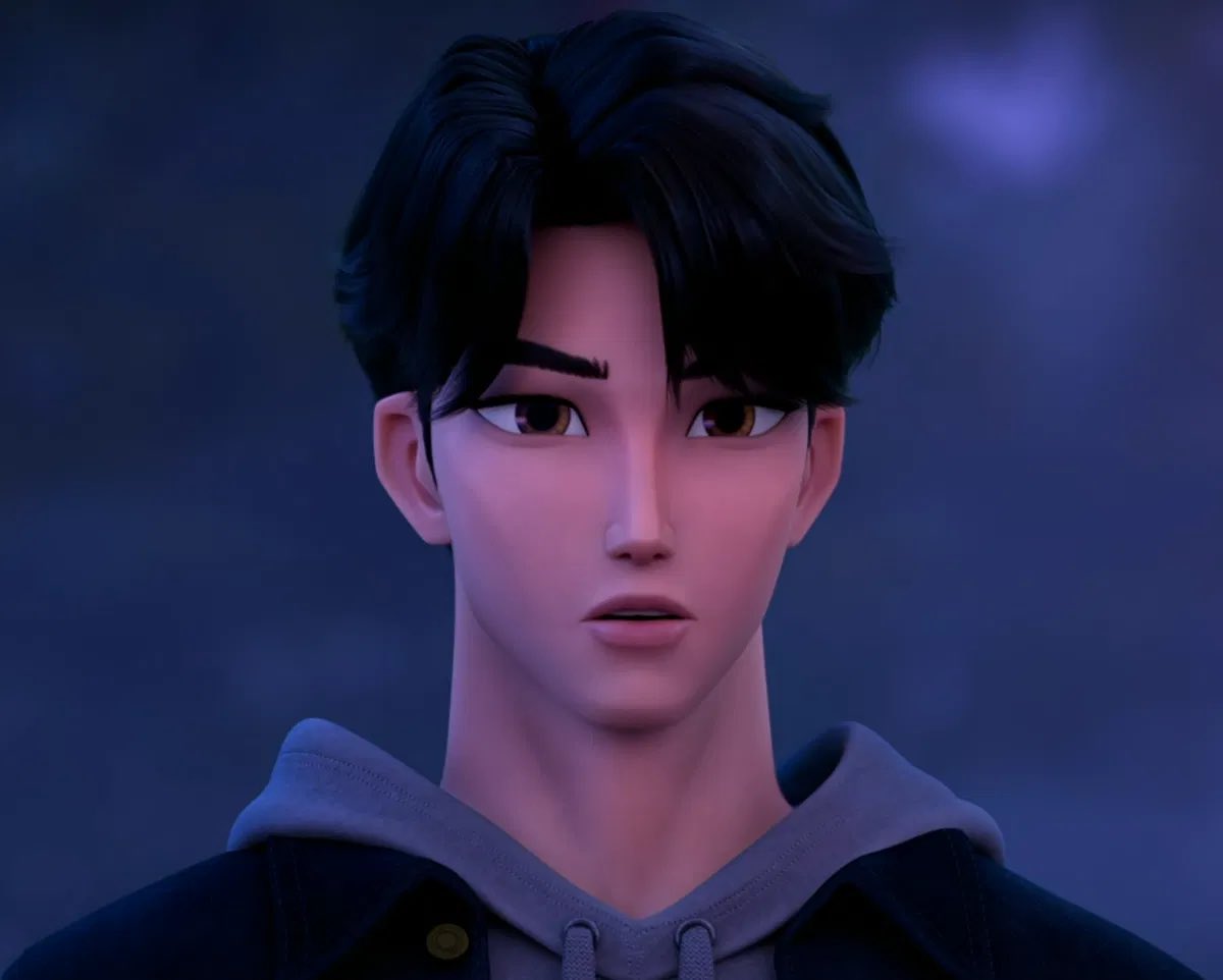 It was always serious when Gwi-Ma’s voice slipped into his head never just orders, never praise. Dance practice halted, breath caught.

Jinu stared at his reflection, jaw tight.
“Then I’ll stop trying,” he said. “I’ll start proving.”

“Starting with proving you wrong.”
“Bastard.”