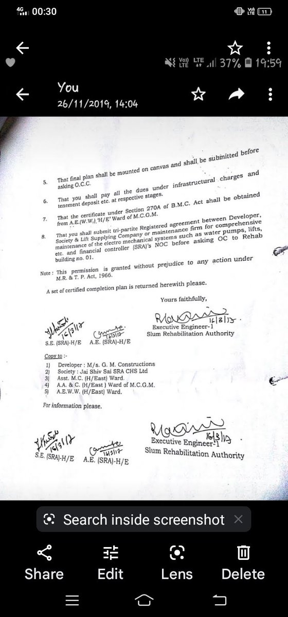 <a href="/mybmcWardHE/">Ward HE BMC</a> <a href="/mybmc/">माझी Mumbai, आपली BMC</a> 
No drainage lines &amp; no Legal water lines as per OC condition &amp; no compliance by Builder GM construction of BMC Act 270A. Drainage lines r illegaly connected to public toilet lines thereby overflowing from tanks &amp; no Legal water lines in 14 storey twin towers