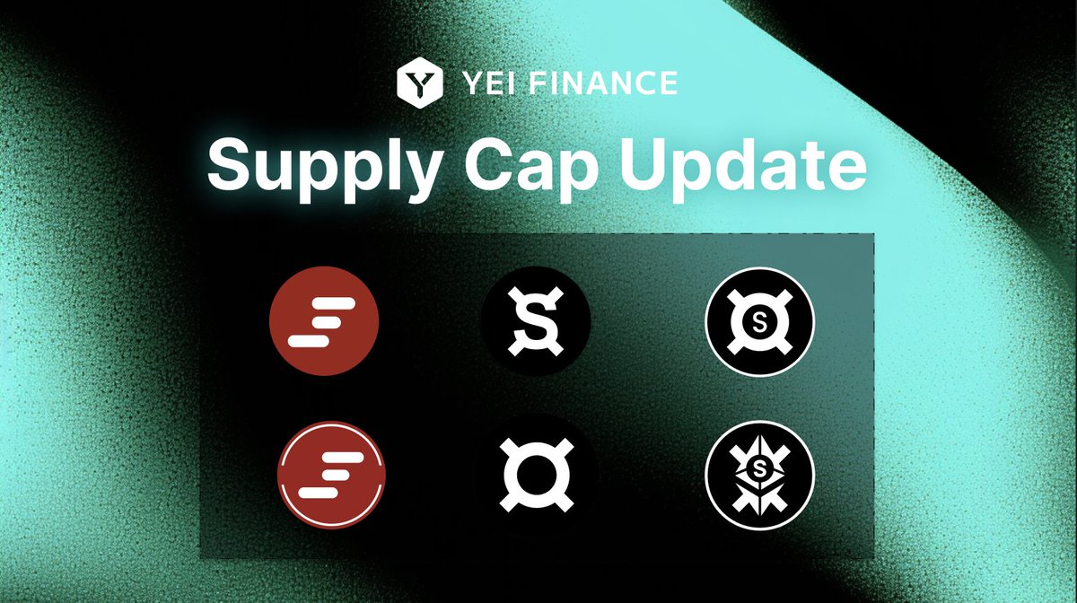 Mark Khalid ©️™️ (🎮) (@defimark7) on Twitter photo Yei Finance’s latest update feels like a quiet but deliberate step toward a stronger, more balanced ecosystem, and I’m fascinated by its thoughtful approach.
The team at <a href="/YeiFinance/">Yei Finance</a> has introduced supply caps tailored to current market demand, ensuring the protocol stays Yei Finance’s latest update feels like a quiet but deliberate step toward a stronger, more balanced ecosystem, and I’m fascinated by its thoughtful approach.
The team at <a href="/YeiFinance/">Yei Finance</a> has introduced supply caps tailored to current market demand, ensuring the protocol stays
