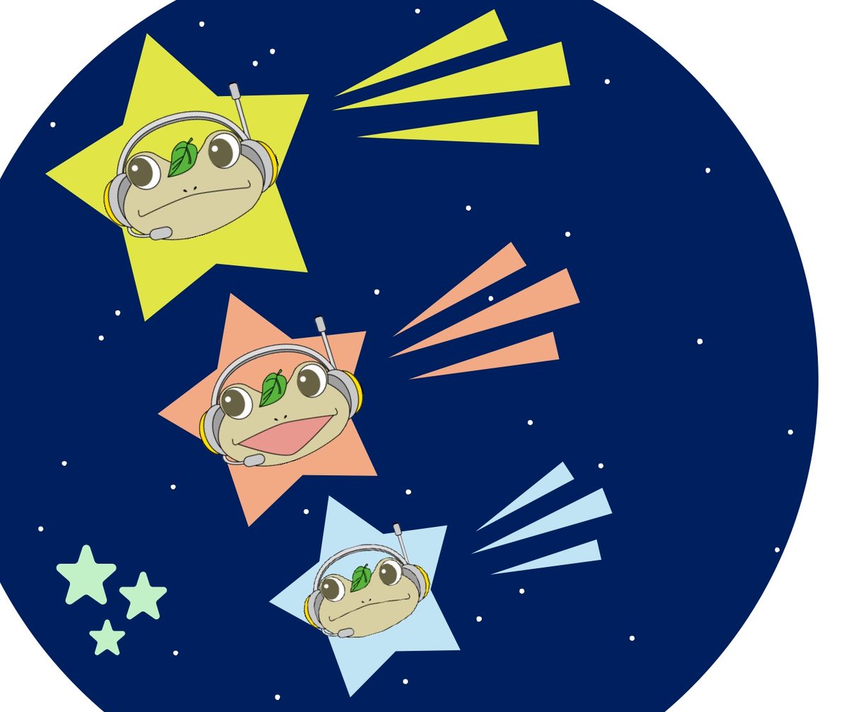 【⭐️777⭐️】
今日は7月7日、七夕の日🎋
がまじゃんぱーに願いを込めると、叶うかもしれません。