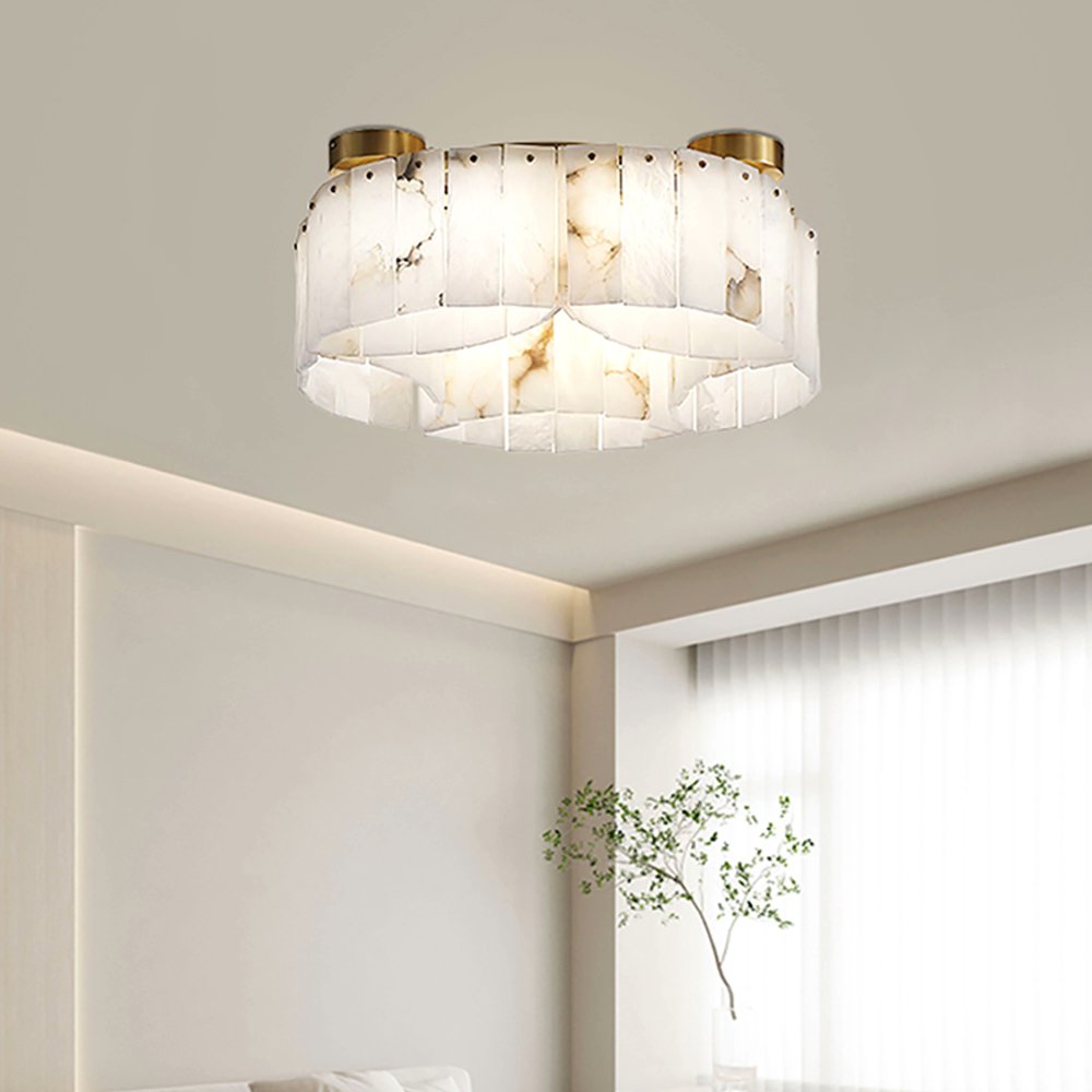 leizhang598998's tweet image. This ceiling light is stunning. It is the perfect addition to our dining room. Elegant and serene.
.
#CeilingLight #AlabasterCeilingLight #RoundCeilingLight #GoldCeilingLight #WhiteCeilingLight #lightcannon #Decorate
.
vidirlighting.com/collections/al…