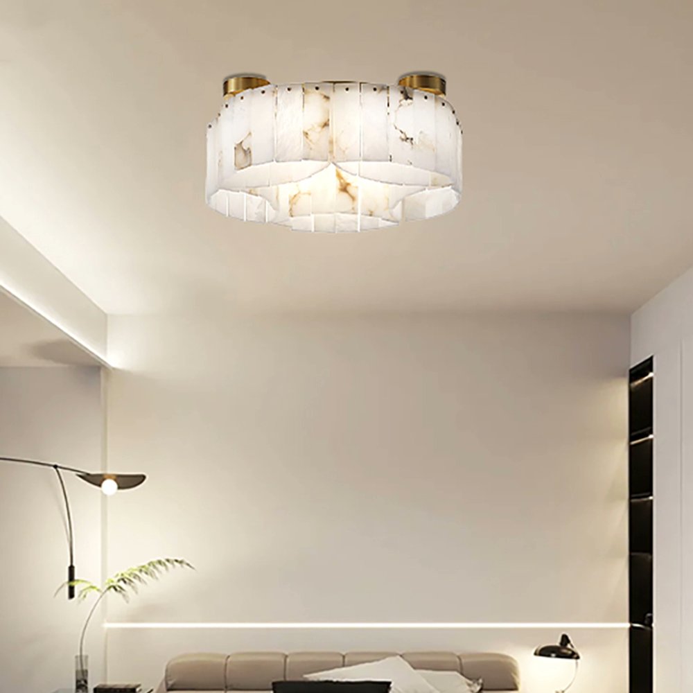 leizhang598998's tweet image. This ceiling light is stunning. It is the perfect addition to our dining room. Elegant and serene.
.
#CeilingLight #AlabasterCeilingLight #RoundCeilingLight #GoldCeilingLight #WhiteCeilingLight #lightcannon #Decorate
.
vidirlighting.com/collections/al…