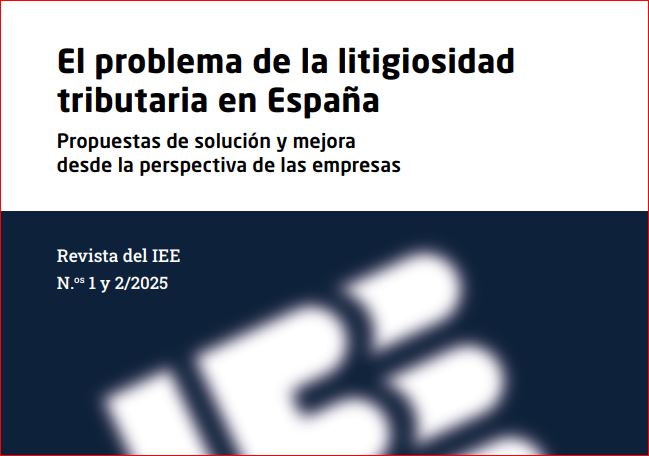 #publicaciones para reflexionar
📋  ‘El problema de la litigiosidad tributaria en España. Propuestas de solución y mejora desde la perspectiva de las empresas’. Del <a href="/IEE_madrid/">IEE</a> 
Más información y acceso al informe en la #newsletter de junio (pág.6) 
bnfix.com/wp-content/upl…