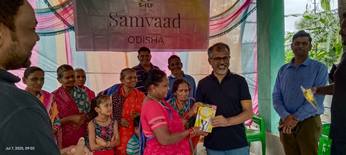 🔆#SILFSamvaad I Lighting Lives, Listening Deeply 🔆

As part of @Sasakawa_India #Samvaad, our CEO, Mr <a href="/GaurabSen/">Gaurab Sen</a> visited Badmal Leprosy Colony and Shanti Nagar Leprosy Colony in Balangir District, Odisha.

He spent meaningful time with the livelihood beneficiaries, listening to