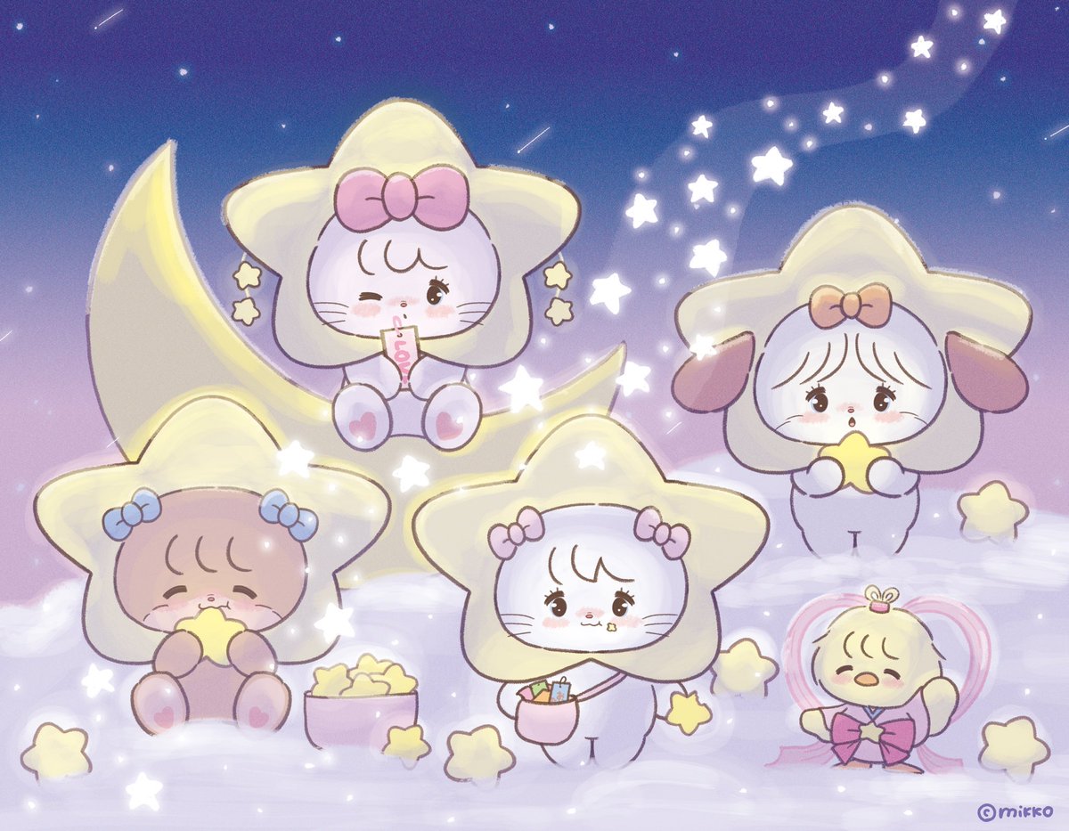 🐱｛願いごとが叶いますように🎋💫 ⭐️ #七夕 ⭐️