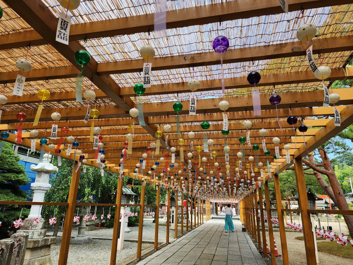 久々に竹駒神社に行ったら夏詣というのをやっていた