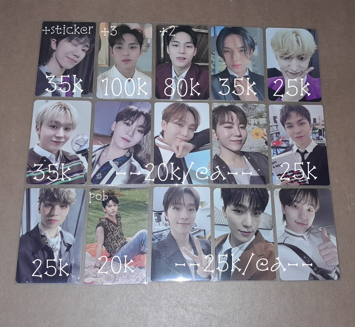 wxzliaa's tweet photo. WTS AAB SEVENTEEN

- bulk/each, minbel 2
- pair bebas
- tanda bintang damage
- ⚠️ NOT FOR SENSITIVE BUYER ⚠️
- harga exclude packing, exclude admin
- first pay, first get
- time waster and hnr will be blocked
- keep event with dp
- 📍jkt barat, ina https://t.co/qWXvp02Eei