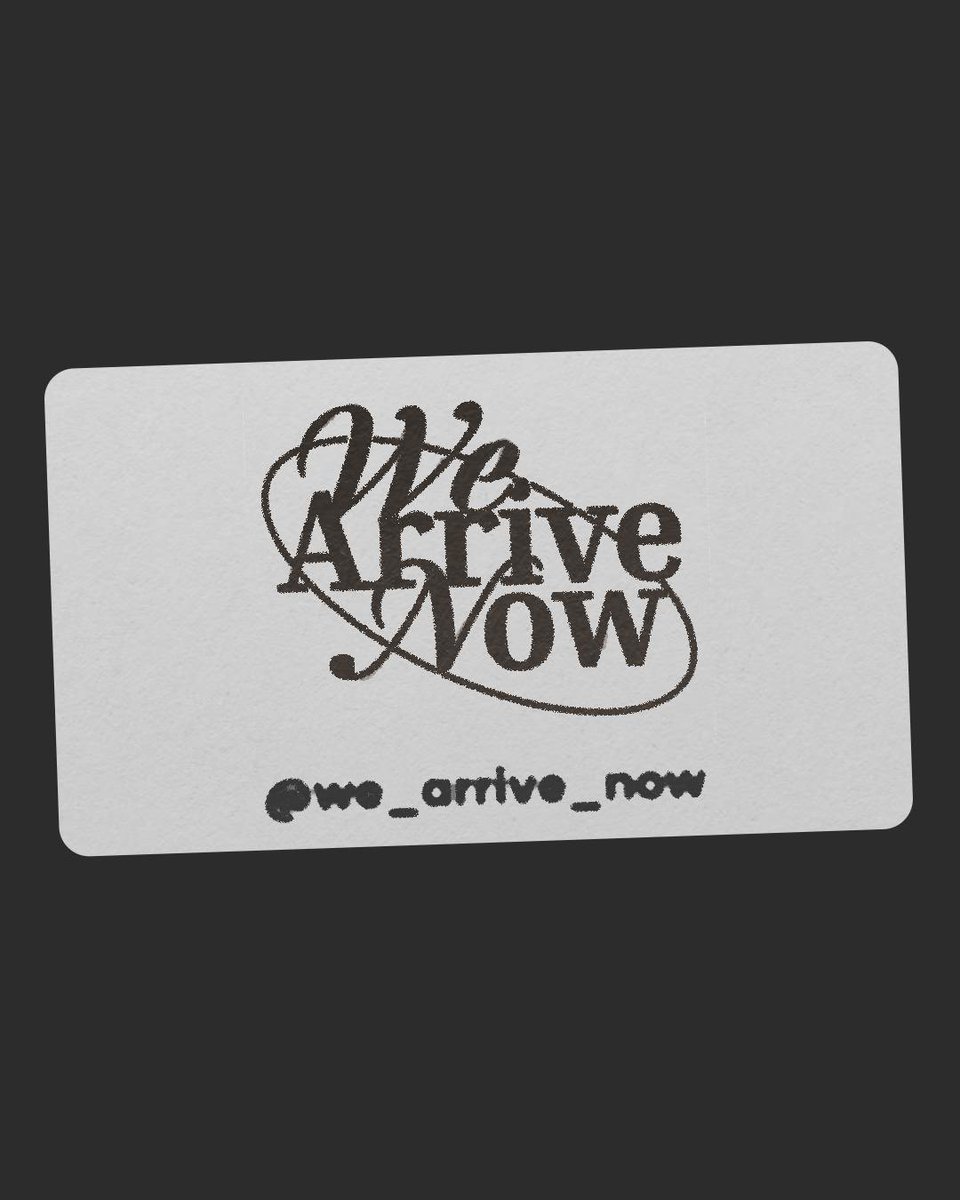 Just landed. 

Follow @.we_arrive_now on Instagram.

#WRIVE #StarMusicPH