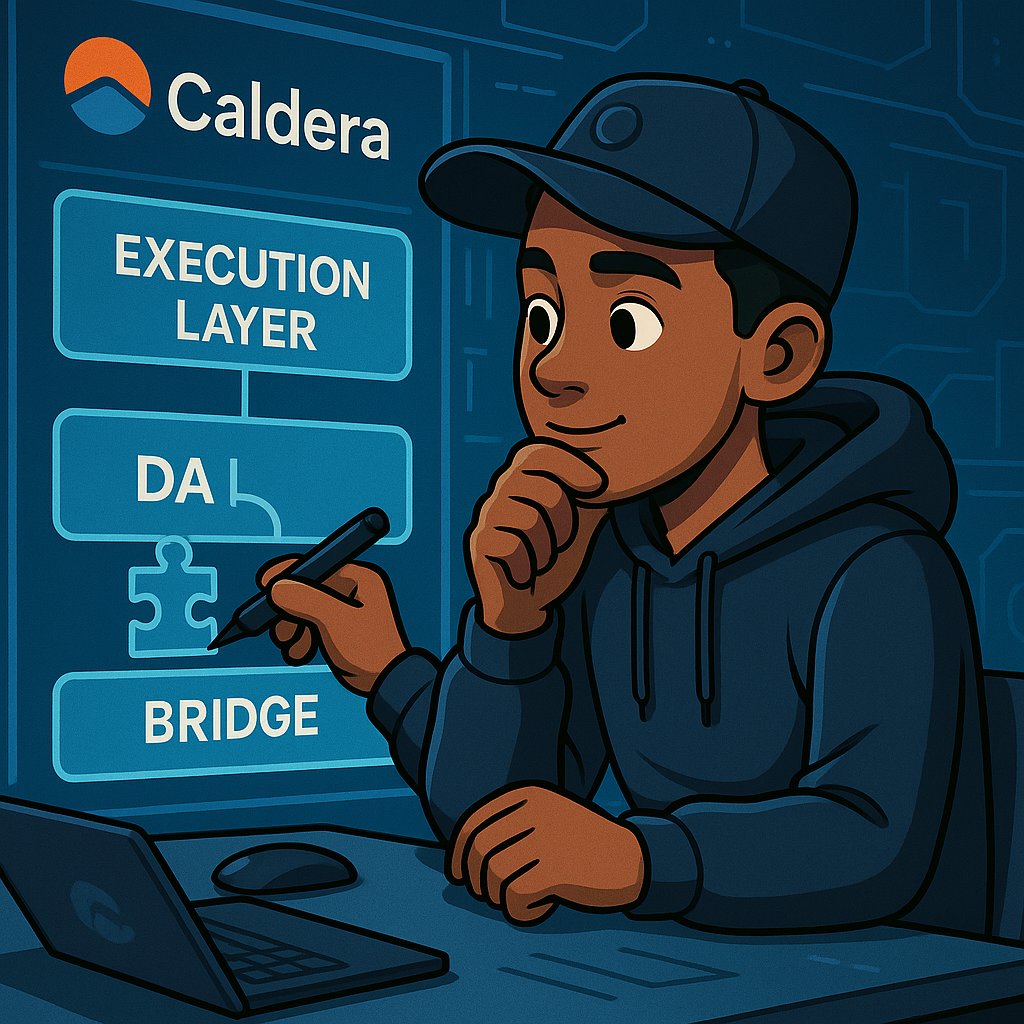 hornycrypton1's tweet image. Day4: Everyone’s still building apps.
But real founders are building chains with Caldera.

• Custom logic
• Pick your DA layer
• Native bridging &amp;amp; infra
• Full sovereignty

No more renting blockspace.
Time to own your lane.
@Calderaxyz

#Caldera #ModularRollups