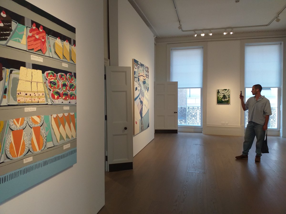 nicholas_sack's tweet image. Figures at an exhibition
Timothy Taylor Gallery, Mayfair: Hilary Pecis, 2025
#paintings #art #HilaryPecis #TimothyTaylor #exhibition #gallery #show #figure #man #viewer #visitor #realism #representational #figurative #acrylics #America #AmericanArt #California #London #Mayfair