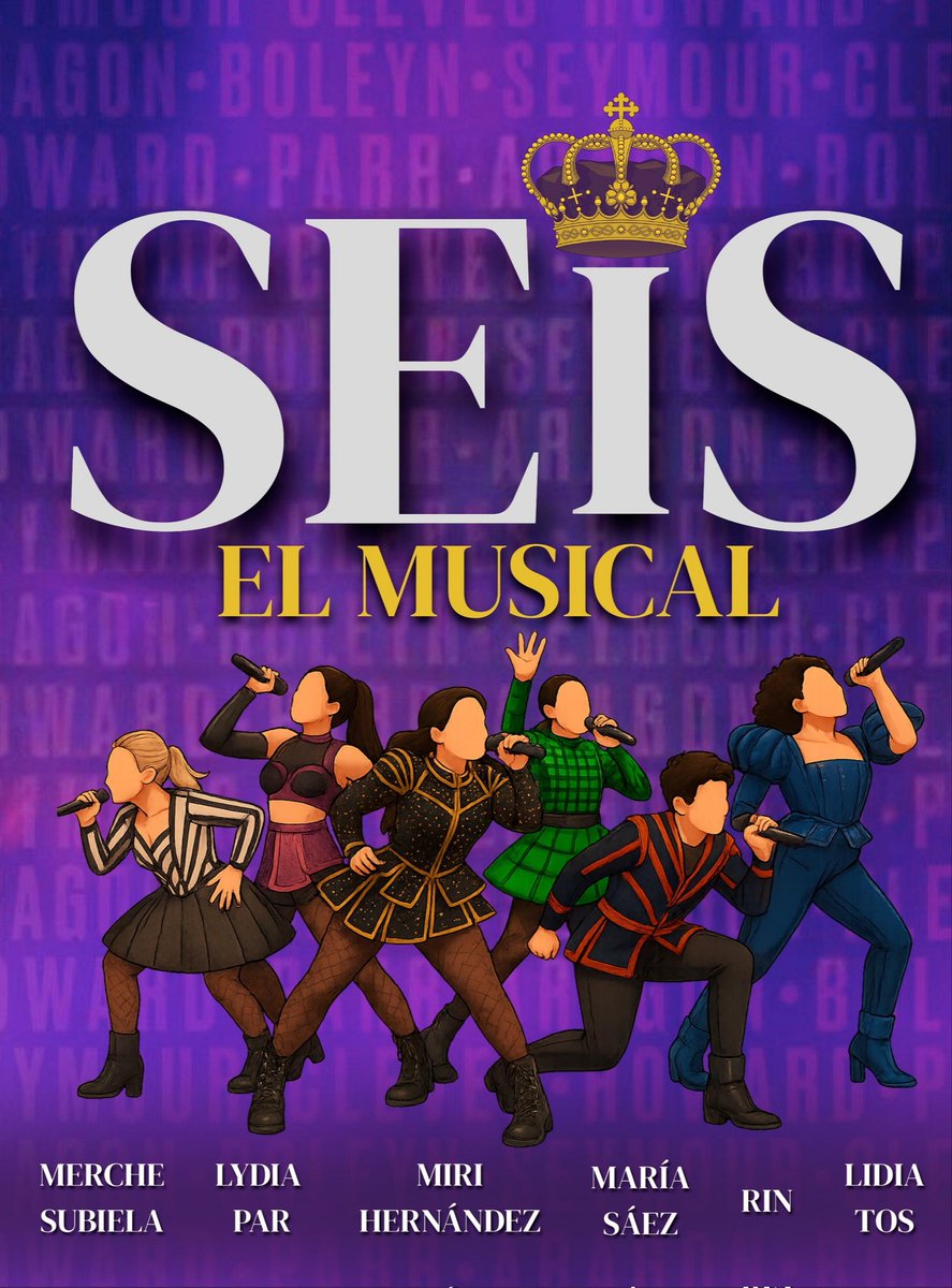 MercheSubiela's tweet photo. Musical Seis de Toby Marlow y Lucy Moss. Muy agradecida por interpretar a Jane Seymour en el musical SIX.
#musical #teatromusical #teatro #musicalsix #musicalseis #sixmusical #espectaculo #actress #singer https://t.co/2kBgEqaVDR