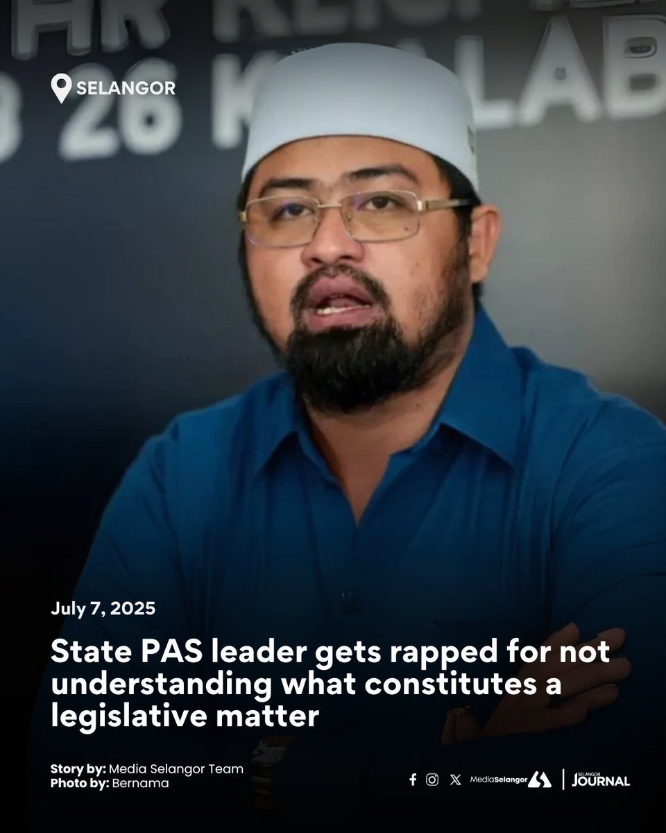 The political secretary to Menteri Besar Dato’ Amirudin Shari has rebuked the Selangor PAS youth chief, Mohamed Sukri Omar, over statements made by the latter regarding Amirudin’s recent briefing to state assemblymen about the Putra Heights gas pipeline explosion.

In a statement