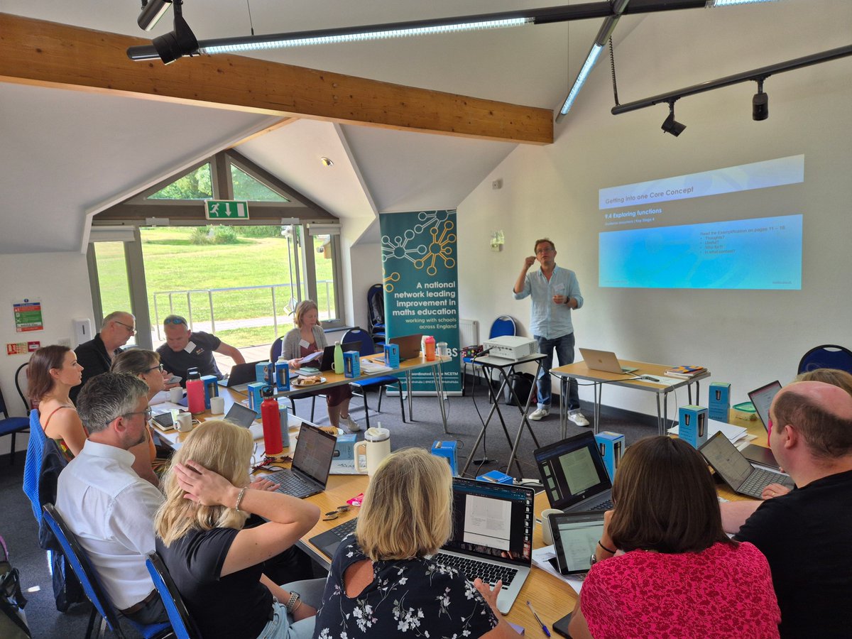 CODEMathsHub's tweet image. Last week our Secondary & Post-16 Local Leaders of Mathematics Education team got together to discuss all things Maths & the 2025.26 academic year. The setting was also lovely!
In a Secondary School or Post-16 Institution and want to join us? Go to codemathshub.org