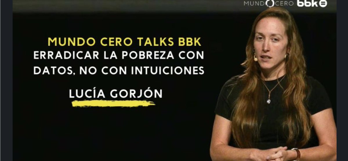 📊 Erradicar la pobreza con datos, no con intuiciones.

🔁¿Conoces la diferencia entre correlación y causalidad?
🤔¿Sabías que solo un 2% de la gente cree estar entre el 10% más pobre?

💥 Lo cuento (con humor y datos) en mi charla para <a href="/MundoCeroCrea/">MundoCero</a> 

🎥 youtu.be/fpnR4NhXj34