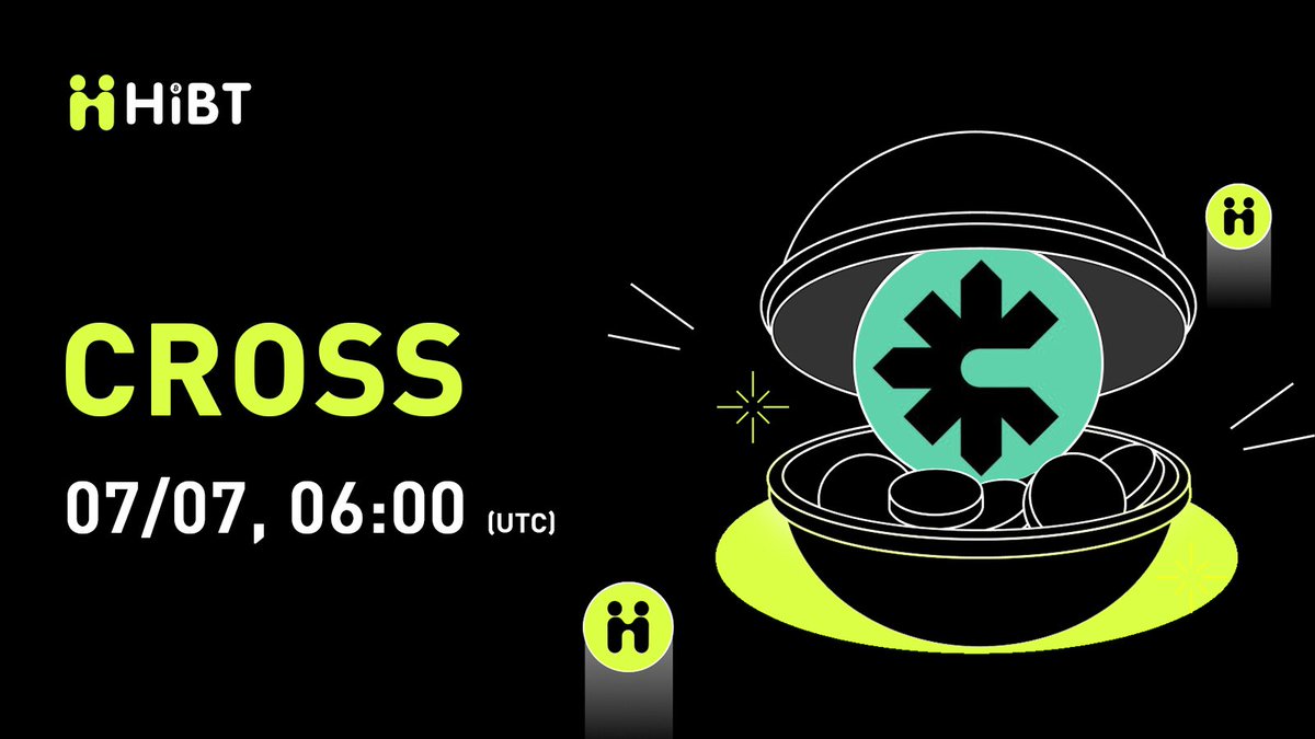 anousha26's tweet image. 🚀 $CROSS will soon be listed on #Hibt @cross_protocol

🔥 Pair: CROSS/USDT
💼 Network: SOL

⏰ Trade: hibt.com/trade/CROSS-US…
✍️ Details: support.hibt.com/hc/en-us/artic…

#crossprotocol #Crypto #Web3 #CryptoListing