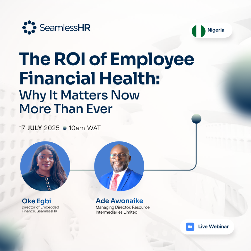 Seamless_hr's tweet photo. Join our webinar as we unpack the hidden costs of financial instability and explore how forward-thinking organisations are flipping the script, turning employee well-being into a strategic advantage that boosts engagement, retention, and bottom-line results.